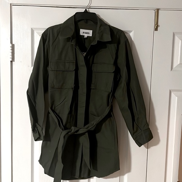Bbdakota nwt jacket women’s sz small color military green - Picture 1 of 6